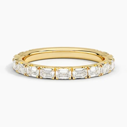 Nathalie Emerald Cut Diamond Ring (7/8 ct. tw.)