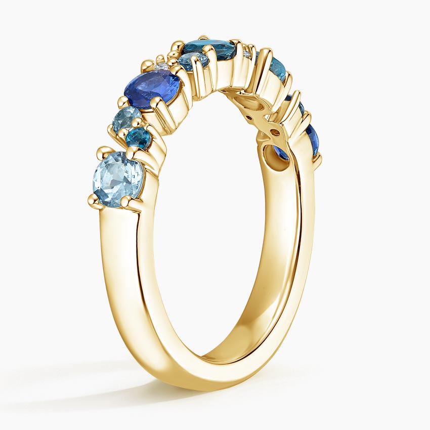 Luxe Marina Ring in 14K Yellow Gold - Image 2