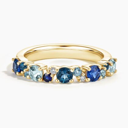 Luxe Marina Ring in 14K Yellow Gold