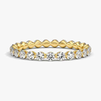 Riviera Eternity Lab Diamond Ring (1 ct. tw.) in 14K Yellow Gold