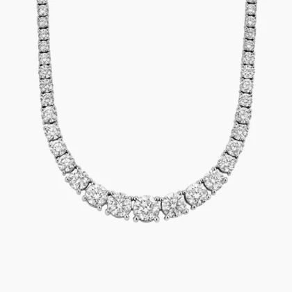 Dita Grown Diamond Necklace (22 ct. tw.) in 14K White Gold
