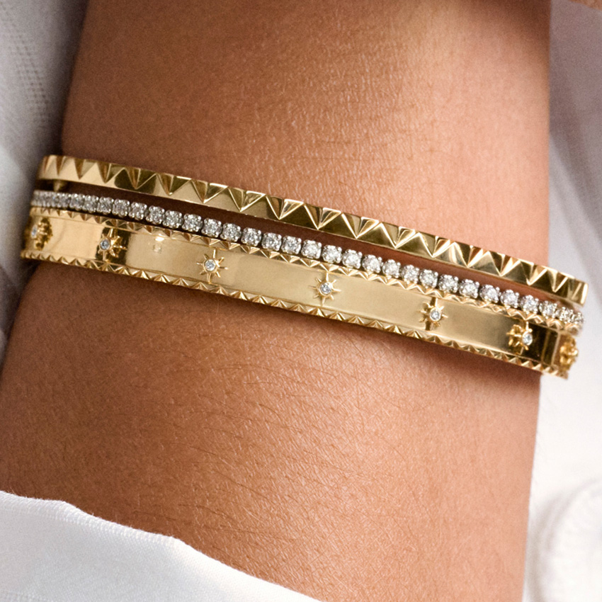 Sol Slim 6.5 in. Bracelet in 14K Yellow Gold - Image 3
