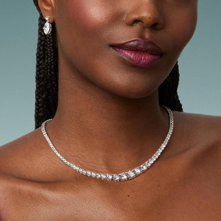 Dita Grown Diamond Necklace (22 ct. tw.) in 14K White Gold - Image 2