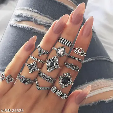 Elite Glittering Rings