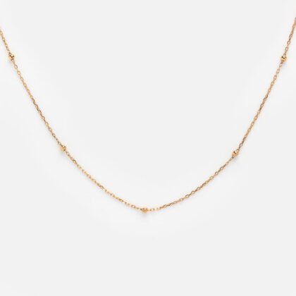Solid Classic Beaded Chain