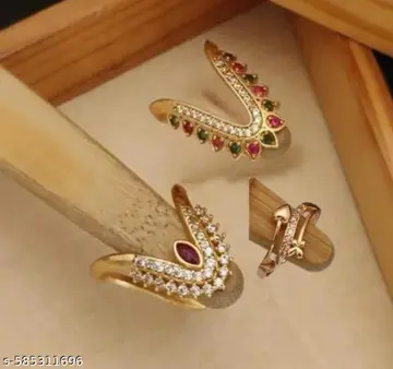 Sizzling Bejeweled Rings